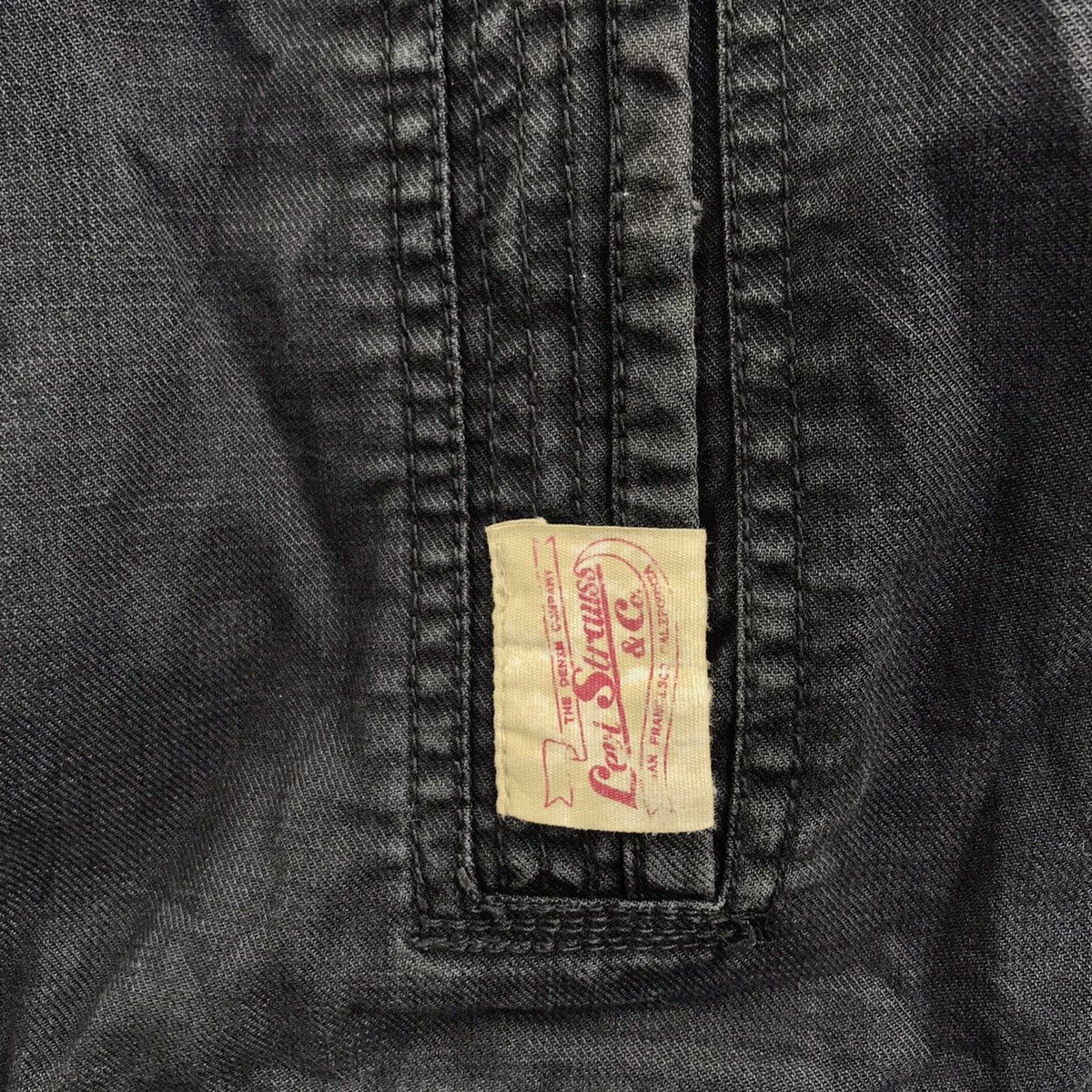 Levi's LEVIS STRAUSS White Label Denim Chore Jeans Jacket Workwear Size US L / EU 52-54 / 3 - 5 Thumbnail