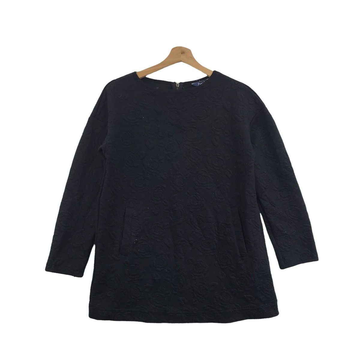 Junko Shimada JUNKO SHIMADA PART 2 Flower Japan Long Black Sweatshirt Size US M / EU 48-50 / 2 - 1 Thumbnail
