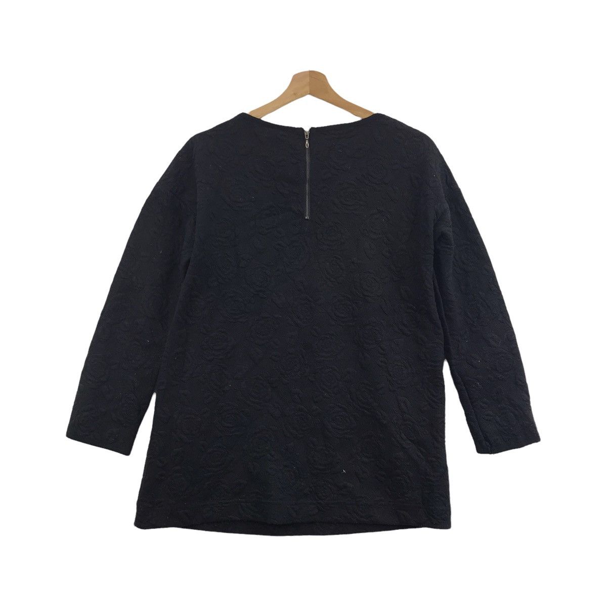 Junko Shimada JUNKO SHIMADA PART 2 Flower Japan Long Black Sweatshirt Size US M / EU 48-50 / 2 - 7 Thumbnail
