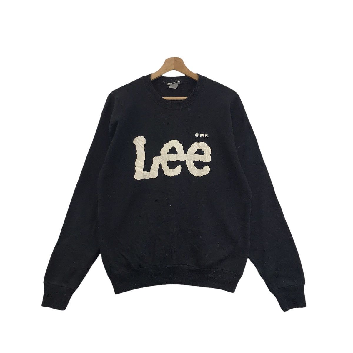 Lee Vintage LEE USA Midweight Cotton Jeans Big Print Sweatshirt Size US M / EU 48-50 / 2 - 1 Thumbnail