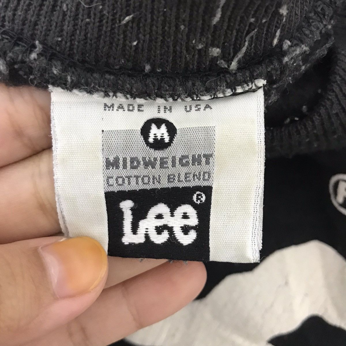 Lee Vintage LEE USA Midweight Cotton Jeans Big Print Sweatshirt Size US M / EU 48-50 / 2 - 4 Thumbnail
