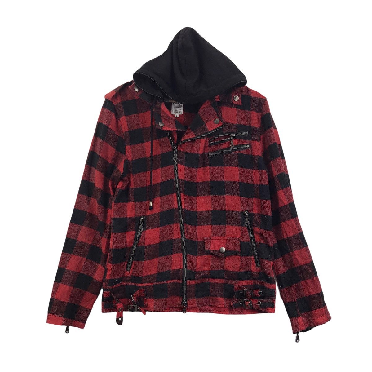 Japanese Brand SEMANTIC DESIGN Perfecto Japanese Brand Punk Bondage Jacket Size US L / EU 52-54 / 3 - 1 Thumbnail