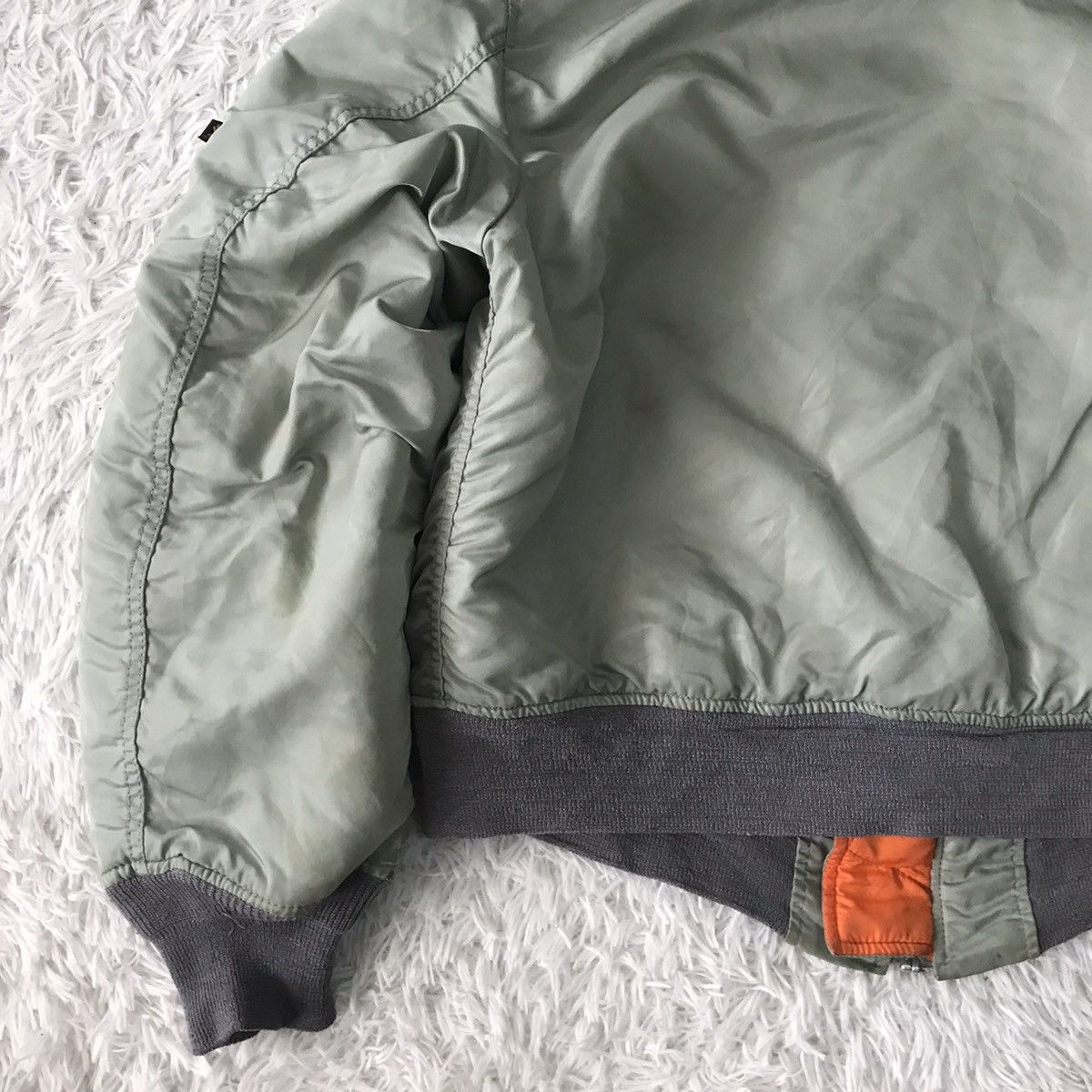 Alpha Industries Vtg Alpha Industries MA-1 Usaf Bomber Jacket Size US L / EU 52-54 / 3 - 10 Thumbnail