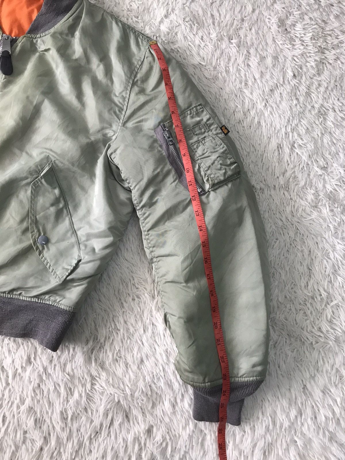 Alpha Industries Vtg Alpha Industries MA-1 Usaf Bomber Jacket Size US L / EU 52-54 / 3 - 21 Thumbnail