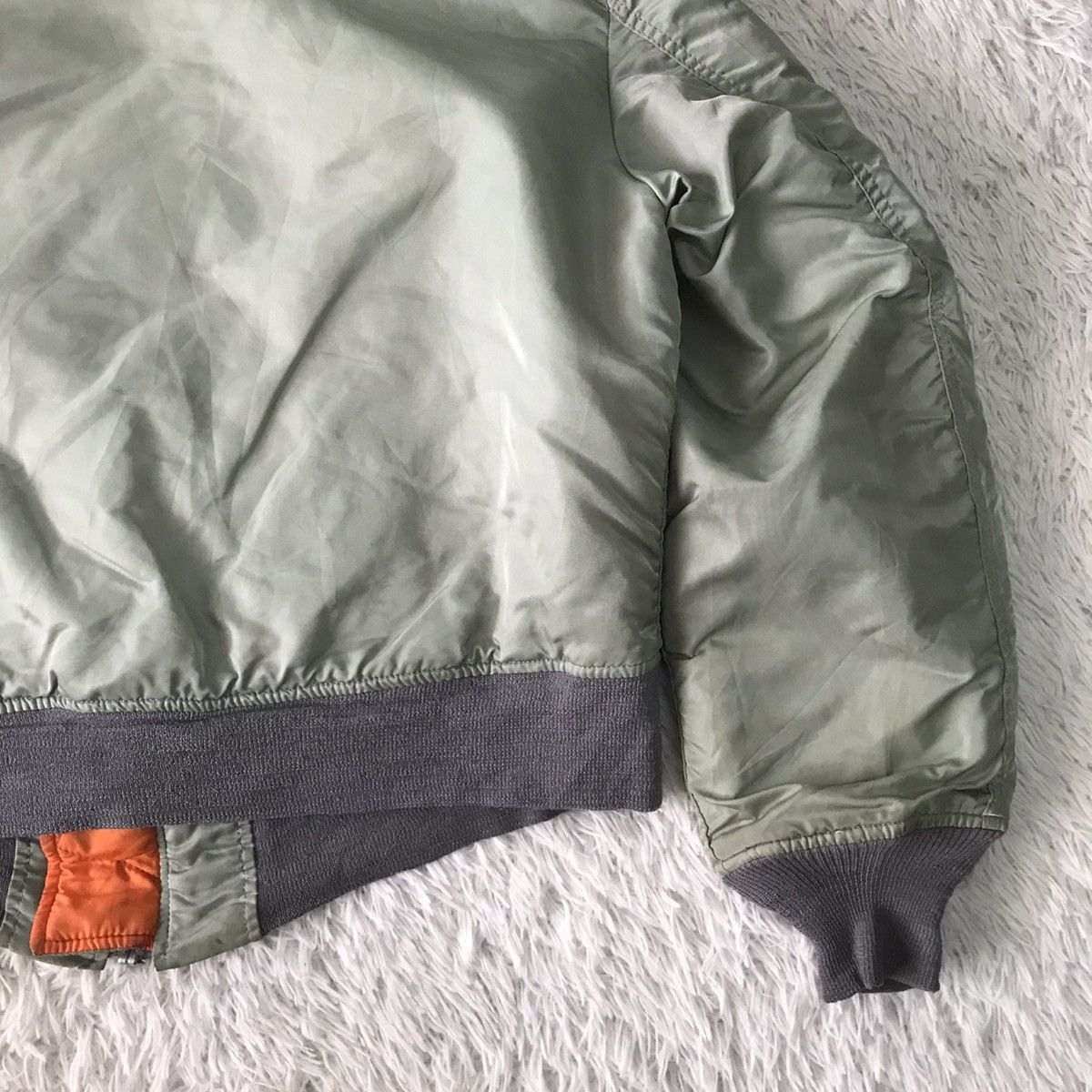 Alpha Industries Vtg Alpha Industries MA-1 Usaf Bomber Jacket Size US L / EU 52-54 / 3 - 11 Thumbnail