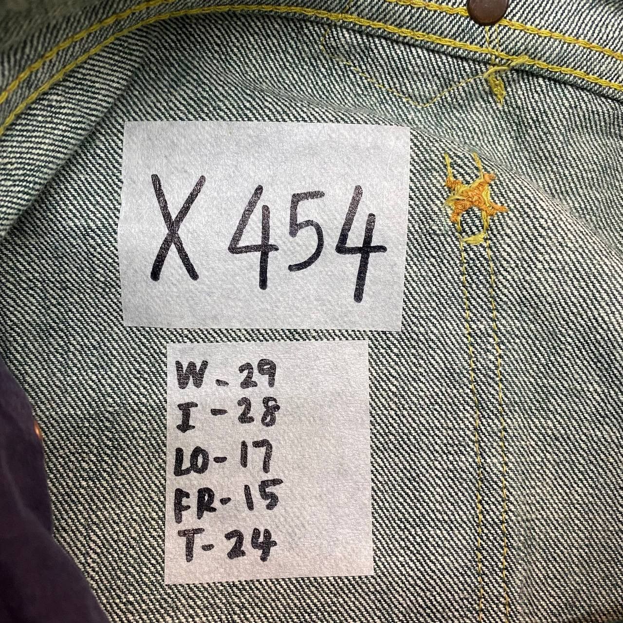 Kapital X454 VTG KAPITAL x MITSA OKAYAMA JAPAN BUCKLE BACK DENIM Size US 29 - 8 Thumbnail