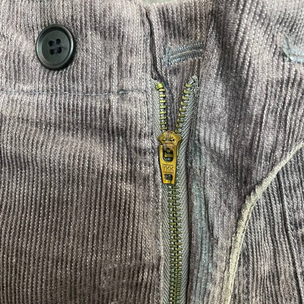 Japanese Brand X458 JAPAN MEDIUM RARE X mr HAPPY GREEN CORDUROY BAKER PANTS Size US 34 / EU 50 - 6 Thumbnail