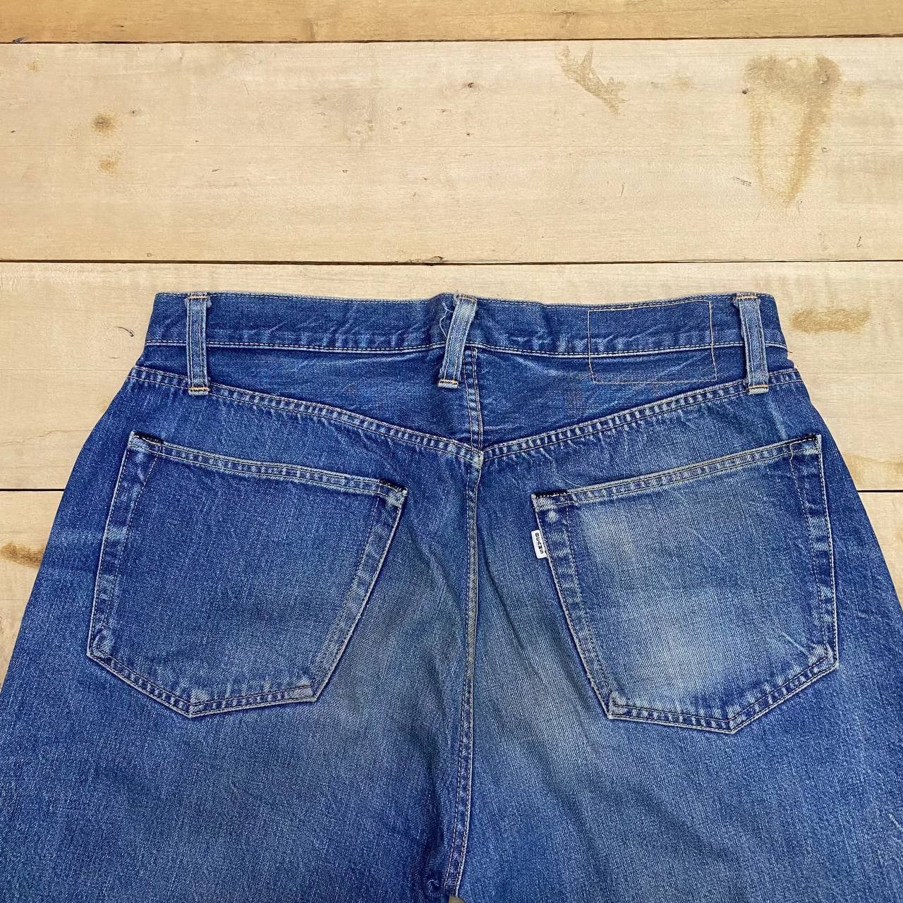 Beams Plus X459 VTG JAPAN BEAMS SELVEDGE DENIM Size US 32 / EU 48 - 2 Thumbnail