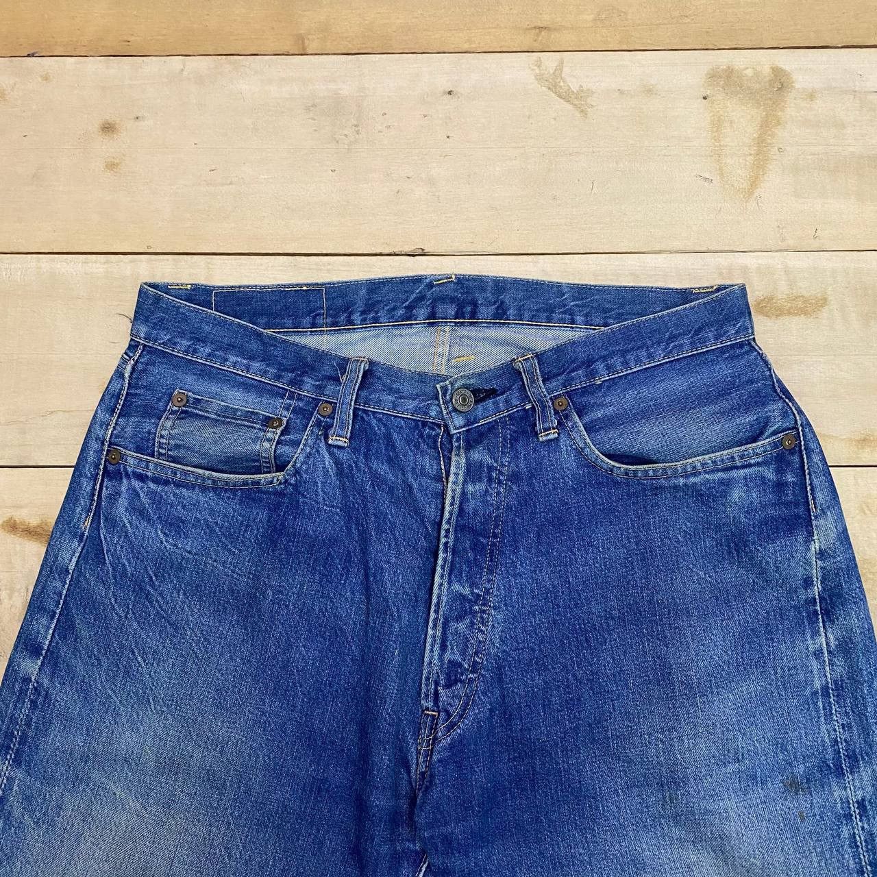 Beams Plus X459 VTG JAPAN BEAMS SELVEDGE DENIM Size US 32 / EU 48 - 4 Thumbnail