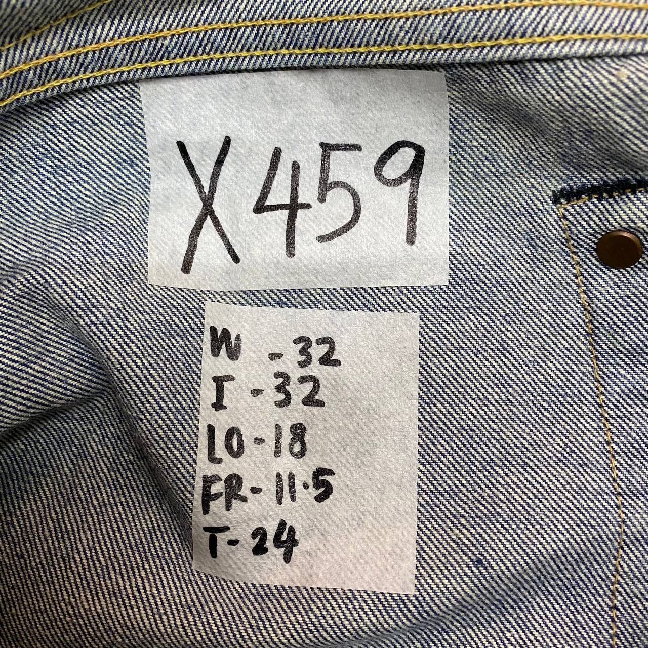 Beams Plus X459 VTG JAPAN BEAMS SELVEDGE DENIM Size US 32 / EU 48 - 8 Thumbnail