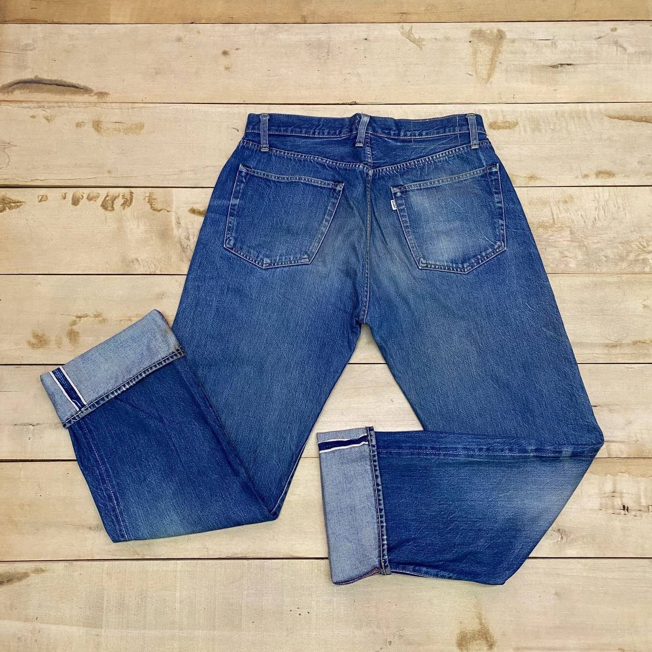 Beams Plus X459 VTG JAPAN BEAMS SELVEDGE DENIM Size US 32 / EU 48 - 1 Thumbnail
