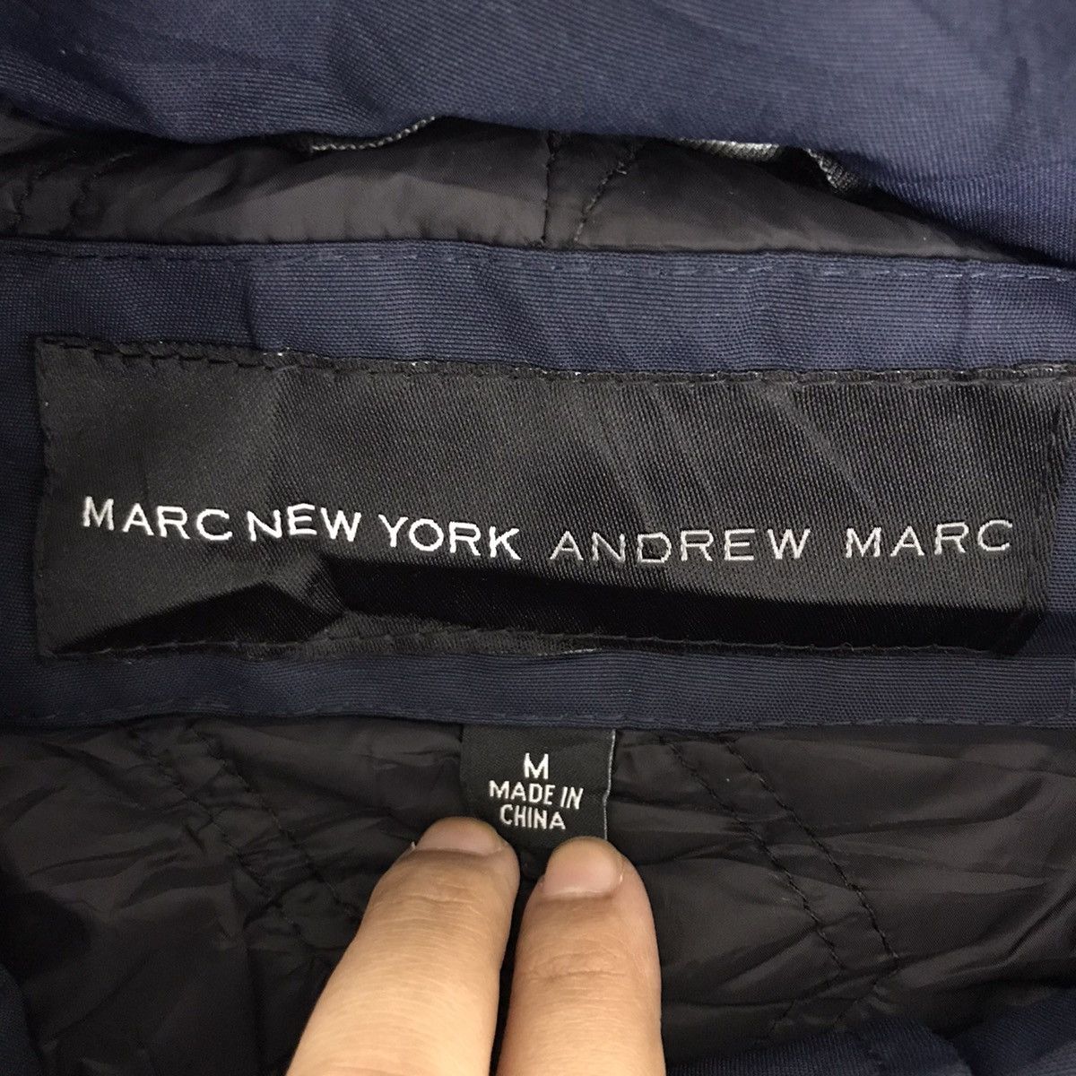 Vintage MARC New York ANDREW MARC Trench Coat Parka Jacket Size US M / EU 48-50 / 2 - 4 Thumbnail