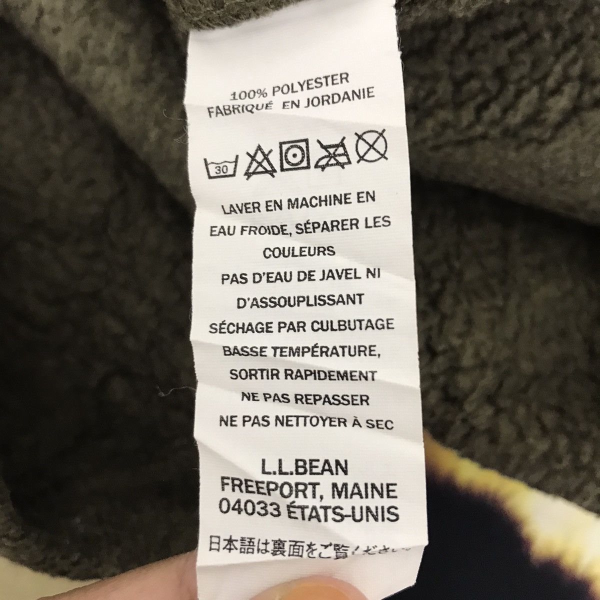 L.L. Bean LL BEAN USA Fit Green l Full Zipper Sweatshirt L.L Bean Size US L / EU 52-54 / 3 - 5 Thumbnail