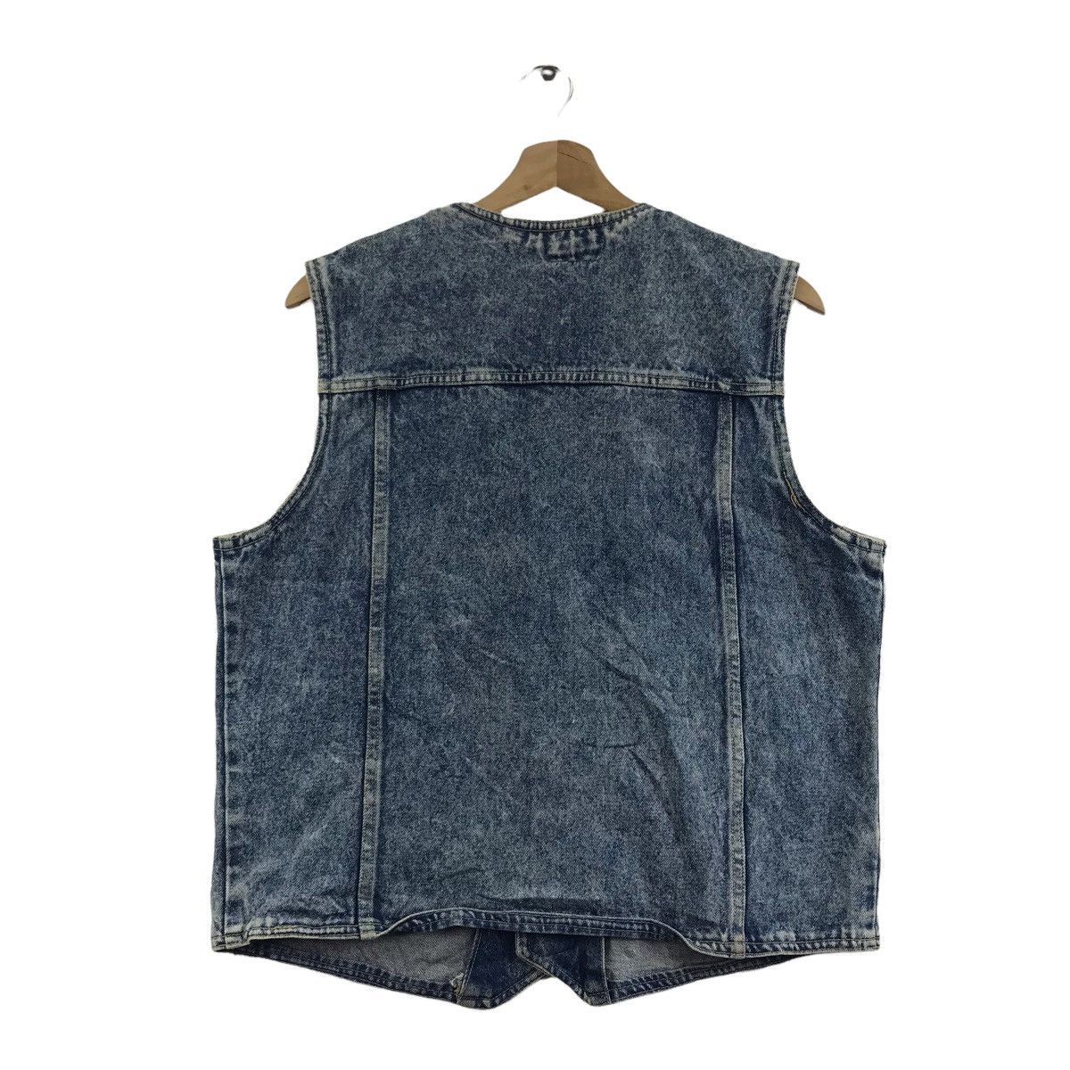 Vintage Vintage SAN JEGO INDIGO Denim Jeans Usa Vest Jacket Mt Soul Size US M / EU 48-50 / 2 - 5 Thumbnail