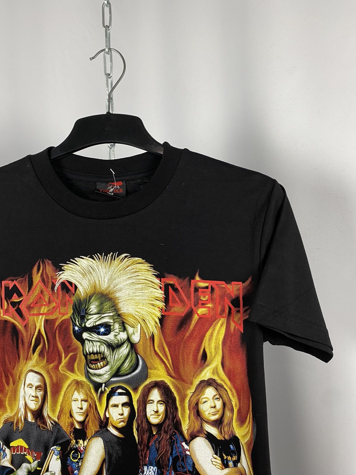 Iron Maiden Iron Maiden vintage big logo T-shirts rock metal size M Size US M / EU 48-50 / 2 - 2 Thumbnail