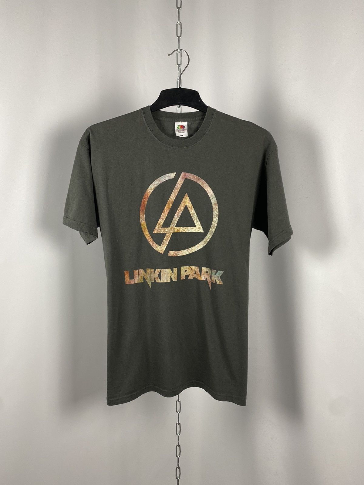 Band Tees Linkin Park T-shirts big logo gray band tee rock tee size L Size US L / EU 52-54 / 3 - 1 Thumbnail