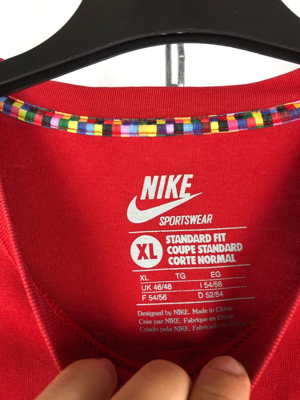 Nike Nike pixel logo red size XL Size US XL / EU 56 / 4 - 4 Thumbnail