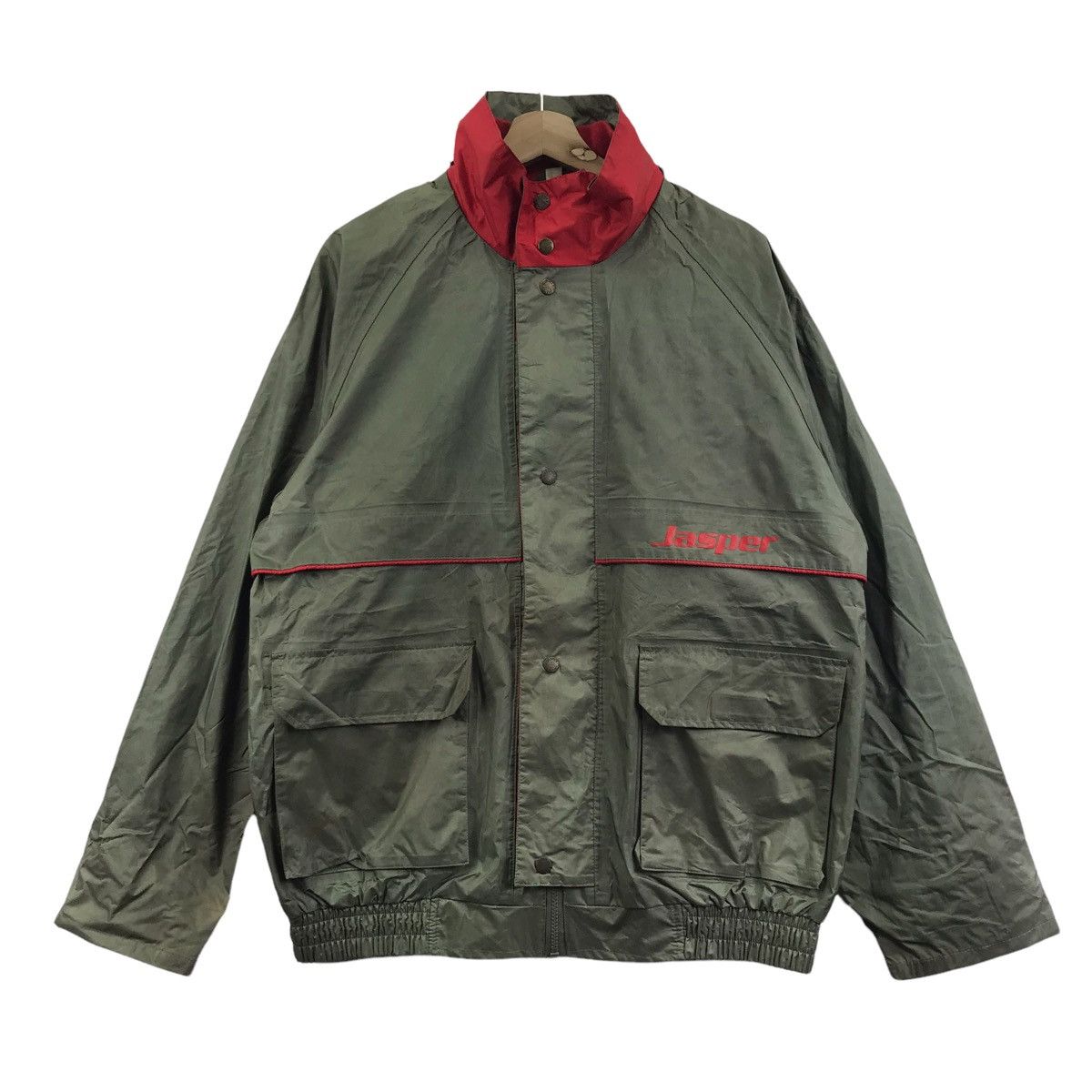 Vintage JASPER JACK WOLFSKIN Outdoor Hiking Fishing Bomber Jacket Size US XL / EU 56 / 4 - 1 Thumbnail