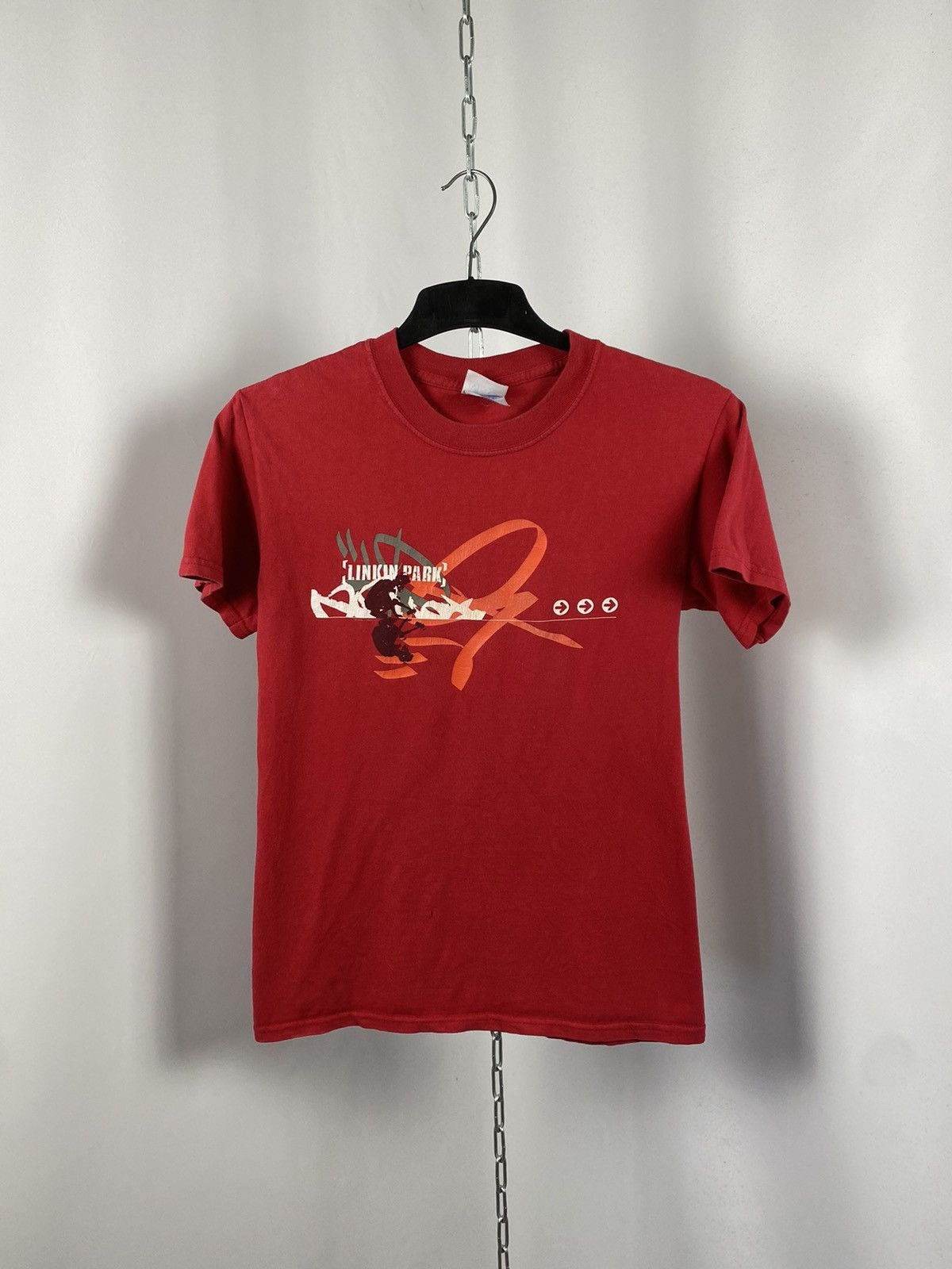 Band Tees Linkin park rock tee band tee red big logo T-shirts size S Size US S / EU 44-46 / 1 - 1 Thumbnail