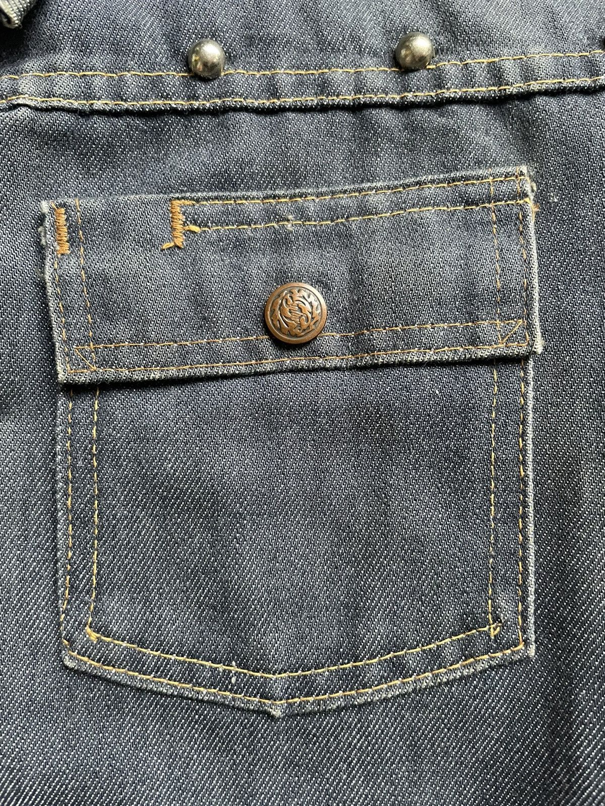 Vintage Vintage 70’s Unknown Selvedge Denim Jacket Size US M / EU 48-50 / 2 - 17 Thumbnail