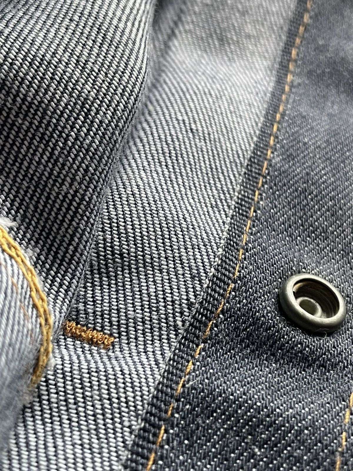 Vintage Vintage 70’s Unknown Selvedge Denim Jacket Size US M / EU 48-50 / 2 - 12 Thumbnail