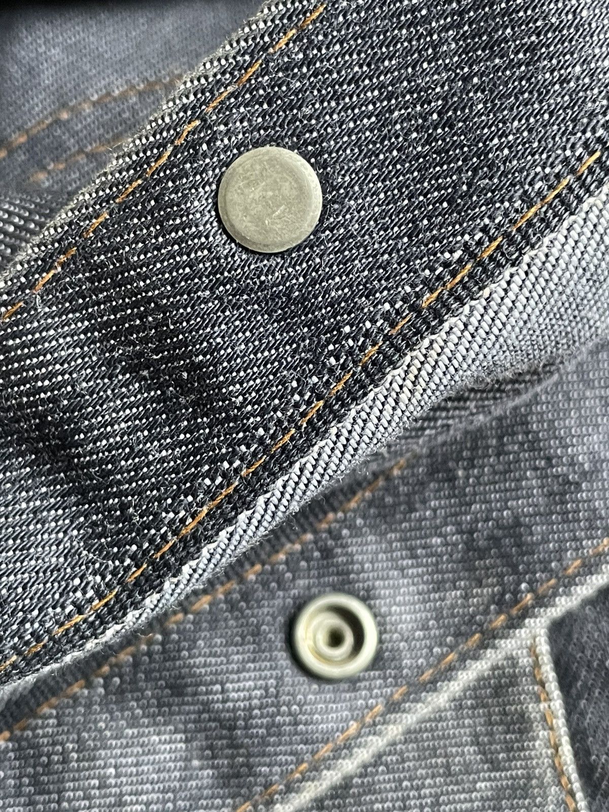 Vintage Vintage 70’s Unknown Selvedge Denim Jacket Size US M / EU 48-50 / 2 - 11 Thumbnail