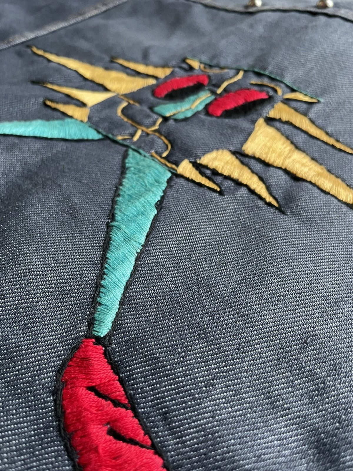 Vintage Vintage 70’s Unknown Selvedge Denim Jacket Size US M / EU 48-50 / 2 - 8 Thumbnail
