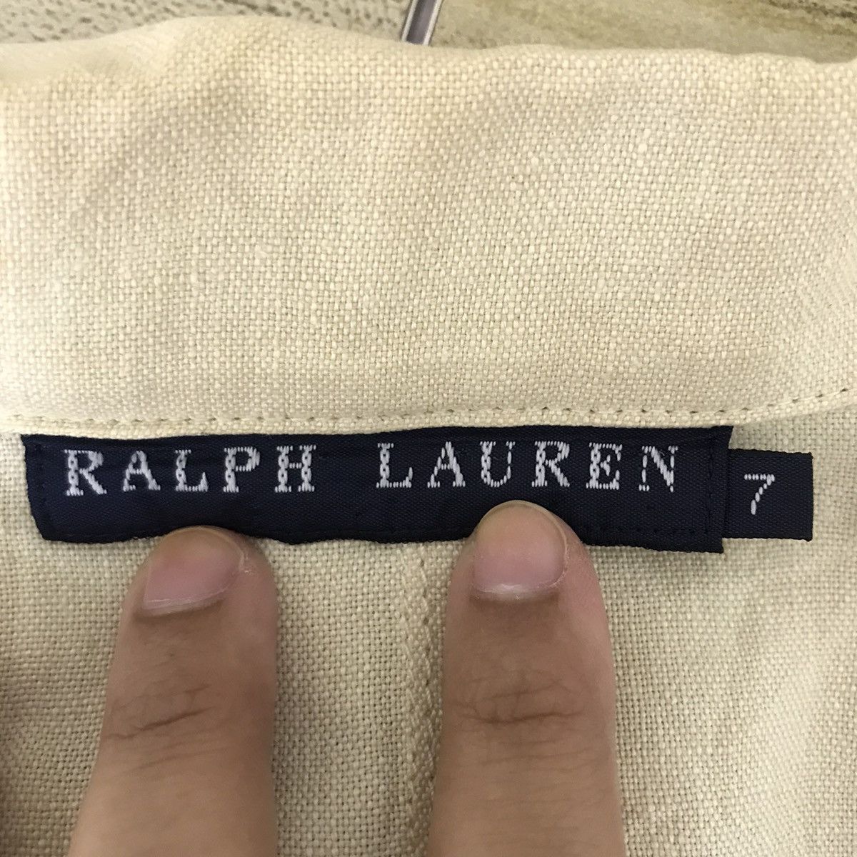 Ralph Lauren RALPH LAUREN Canvas Blazer Coat Jacket Polo RL Size US XS / EU 42 / 0 - 4 Thumbnail