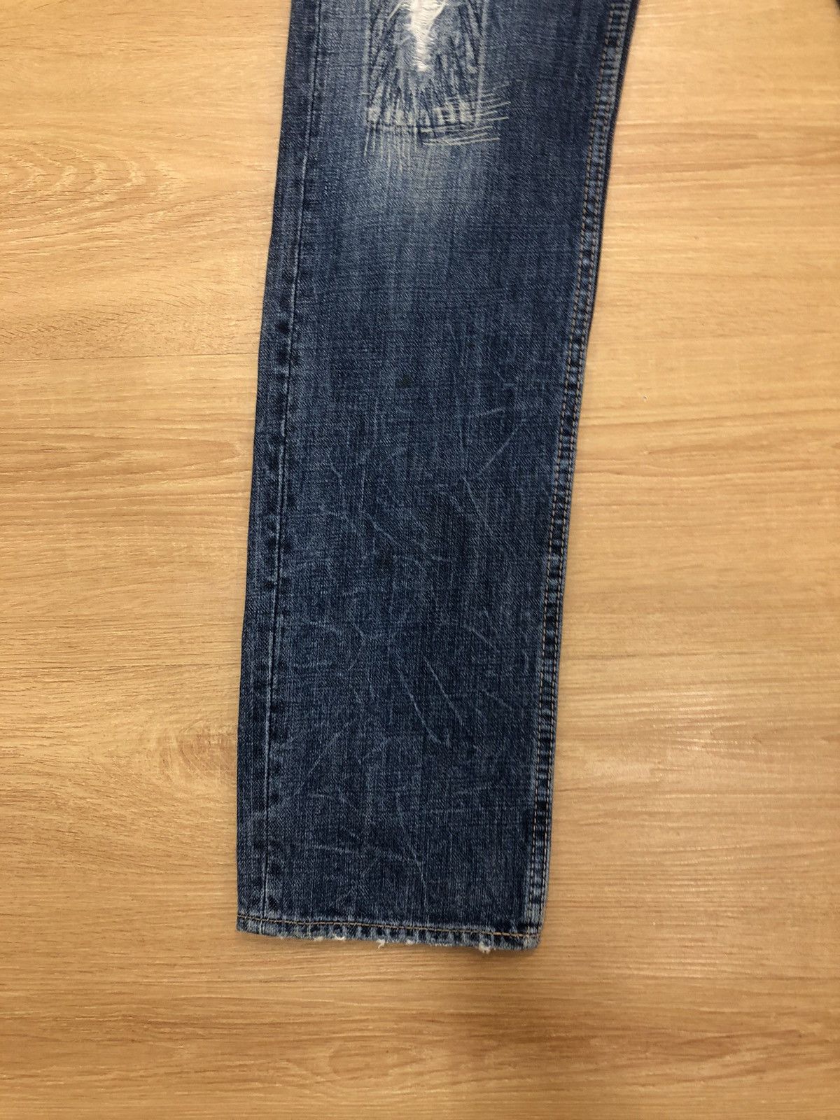 Japanese Brand antgauge distressed jeans ripped jeans Patchwork Denim Size US 30 / EU 46 - 5 Thumbnail