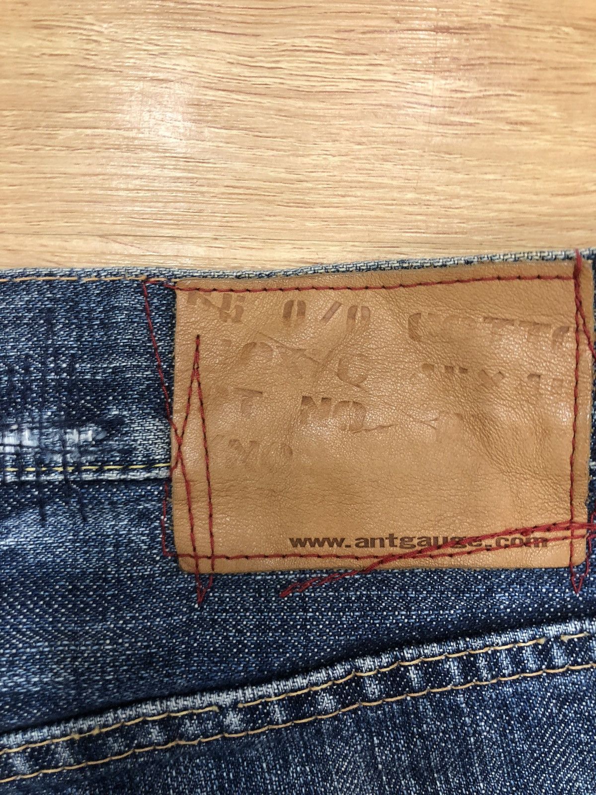 Japanese Brand antgauge distressed jeans ripped jeans Patchwork Denim Size US 30 / EU 46 - 10 Thumbnail