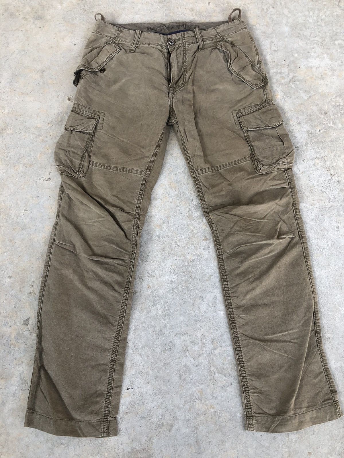 Japanese Brand Back number cargo pants tactical Size US 30 / EU 46 - 1 Thumbnail