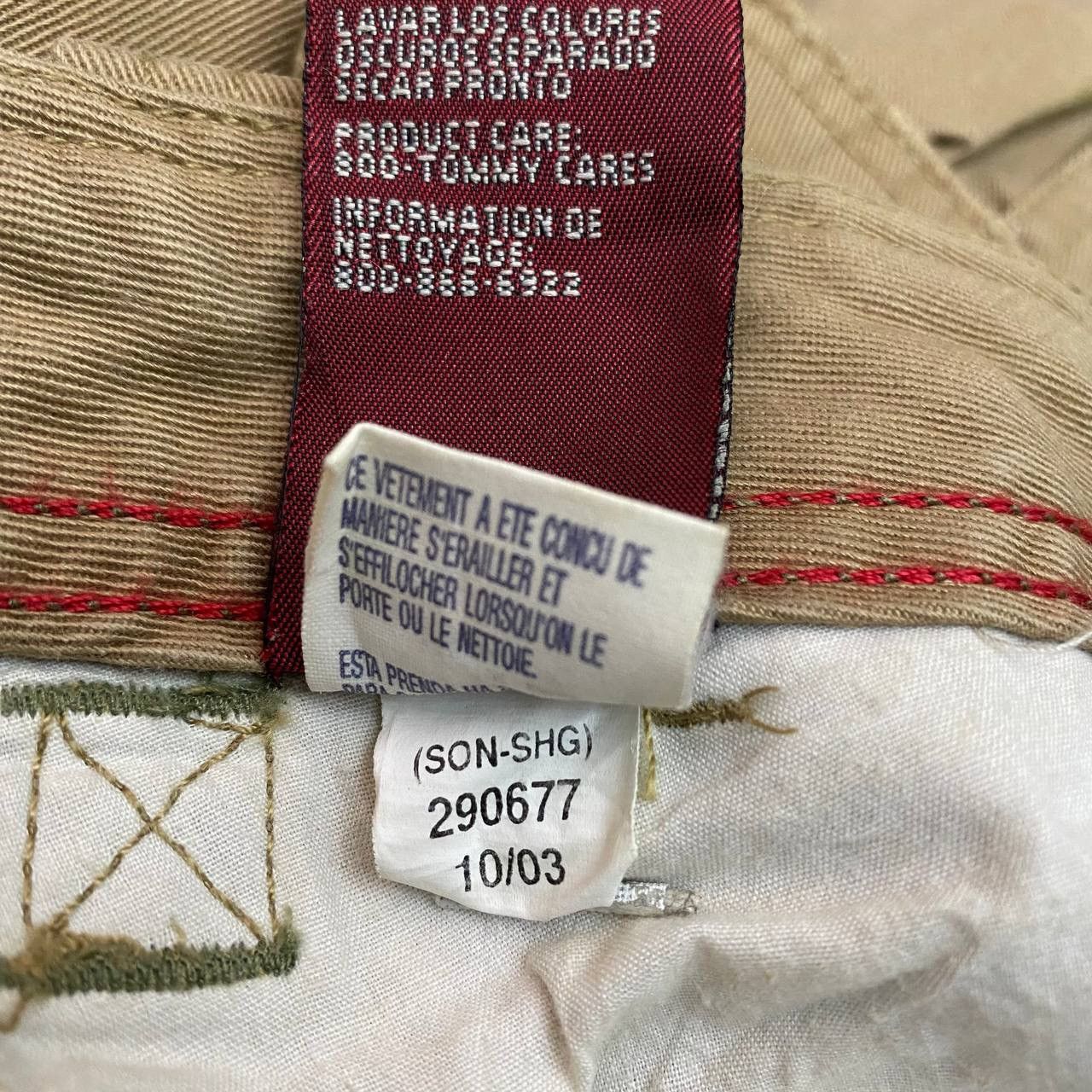 Tommy Hilfiger X463 TOMMY HILFIGER BIG SZ CARGO PANTS Size US 40 / EU 56 - 6 Thumbnail