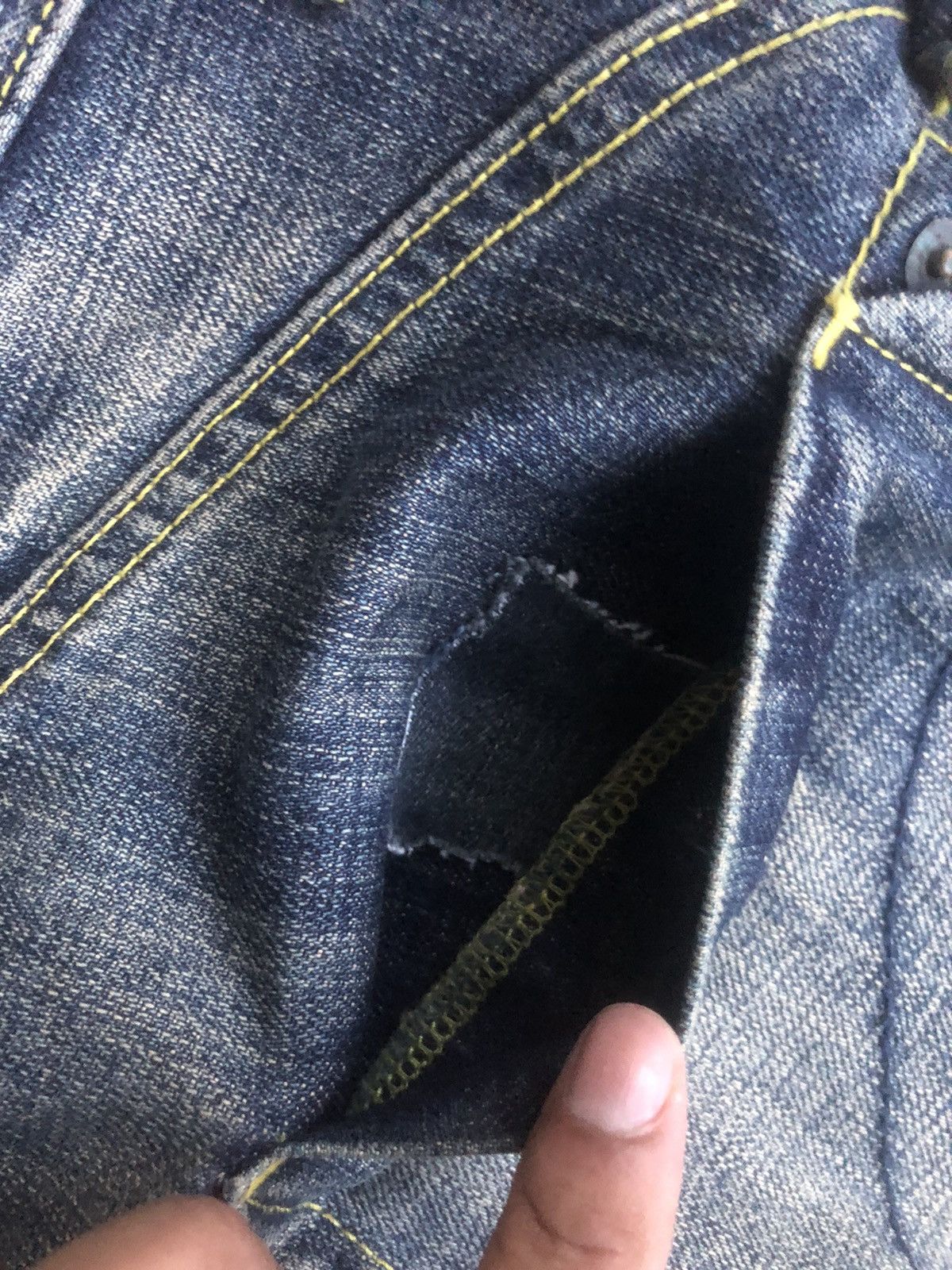 If Six Was Nine Japanese Back number Flared Jeans Distressed Denim Size US 32 / EU 48 - 16 Thumbnail