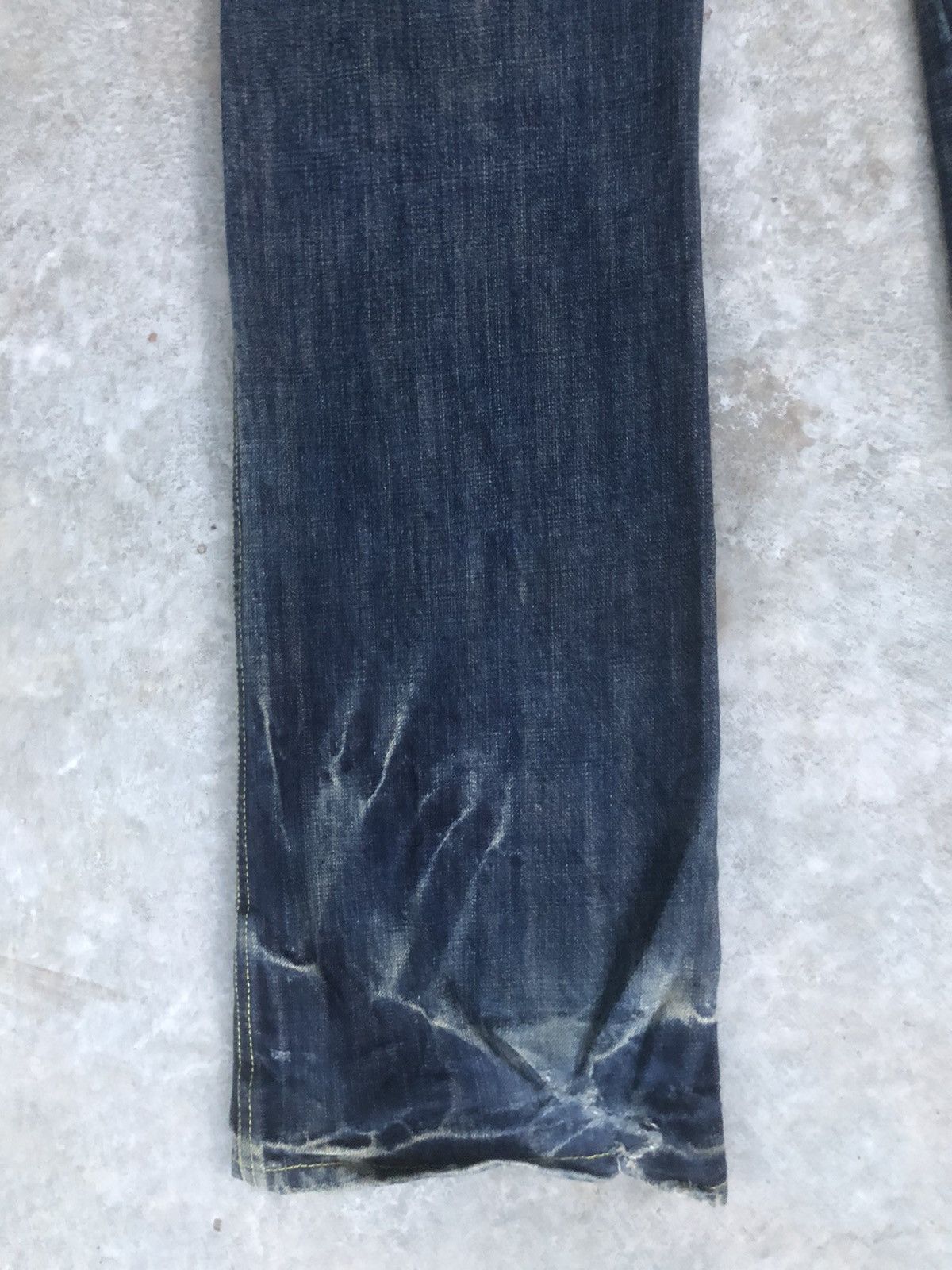 If Six Was Nine Japanese Back number Flared Jeans Distressed Denim Size US 32 / EU 48 - 11 Thumbnail