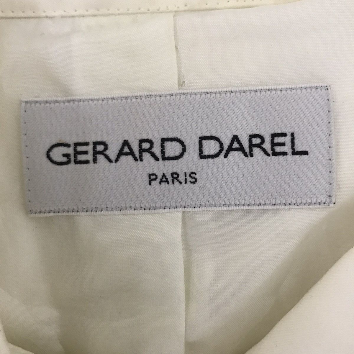 Vintage GERARD DAREL PARIS French Designer White Coat Jacket Size US S / EU 44-46 / 1 - 3 Thumbnail