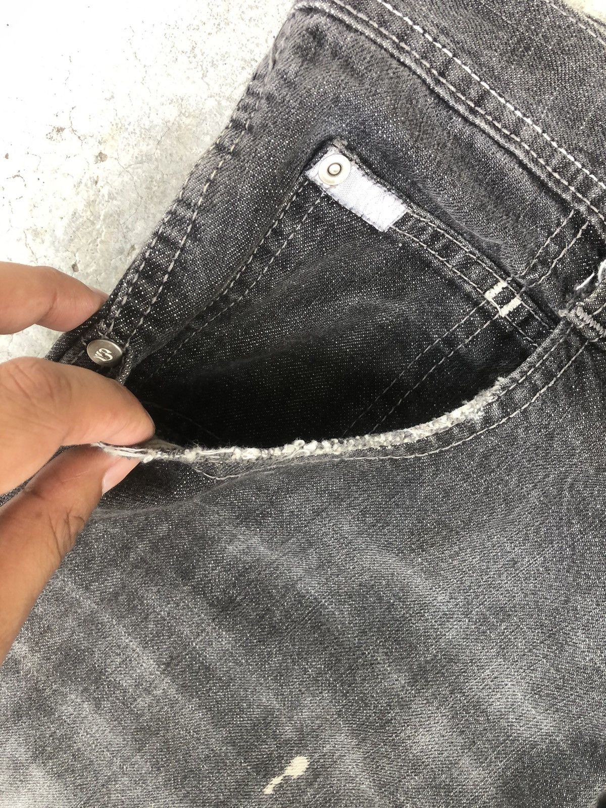 Southpole Vintage Southpole Embroidered Jeans Distressed Jeans Size US 36 / EU 52 - 16 Thumbnail