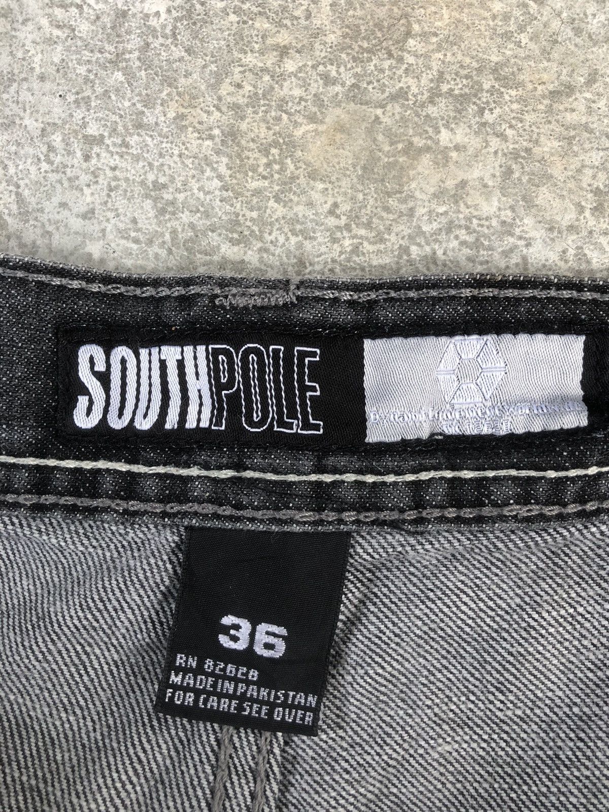 Southpole Vintage Southpole Embroidered Jeans Distressed Jeans Size US 36 / EU 52 - 19 Thumbnail