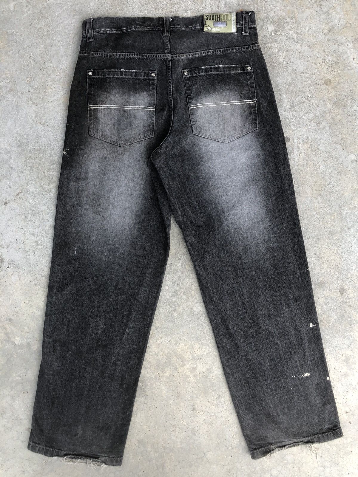 Southpole Vintage Southpole Embroidered Jeans Distressed Jeans Size US 36 / EU 52 - 2 Thumbnail