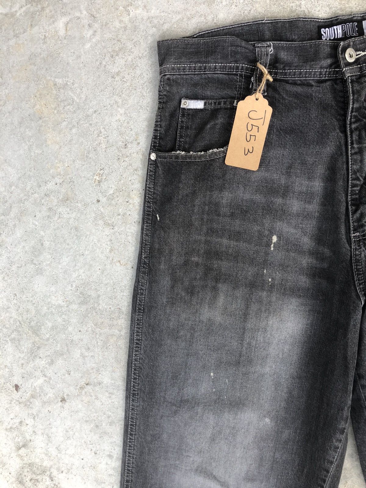 Southpole Vintage Southpole Embroidered Jeans Distressed Jeans Size US 36 / EU 52 - 4 Thumbnail