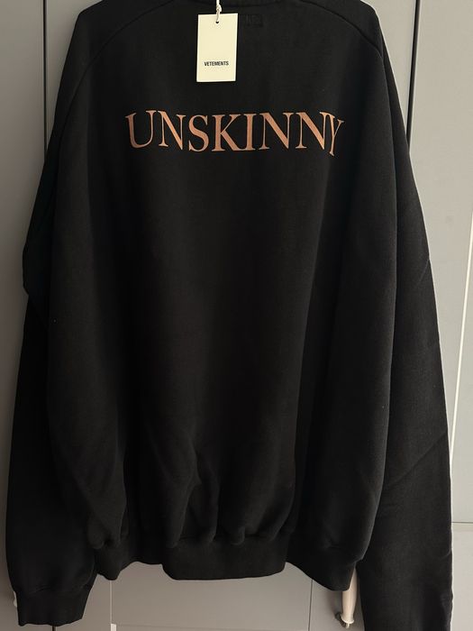 Vetements unskinny outlet sweater