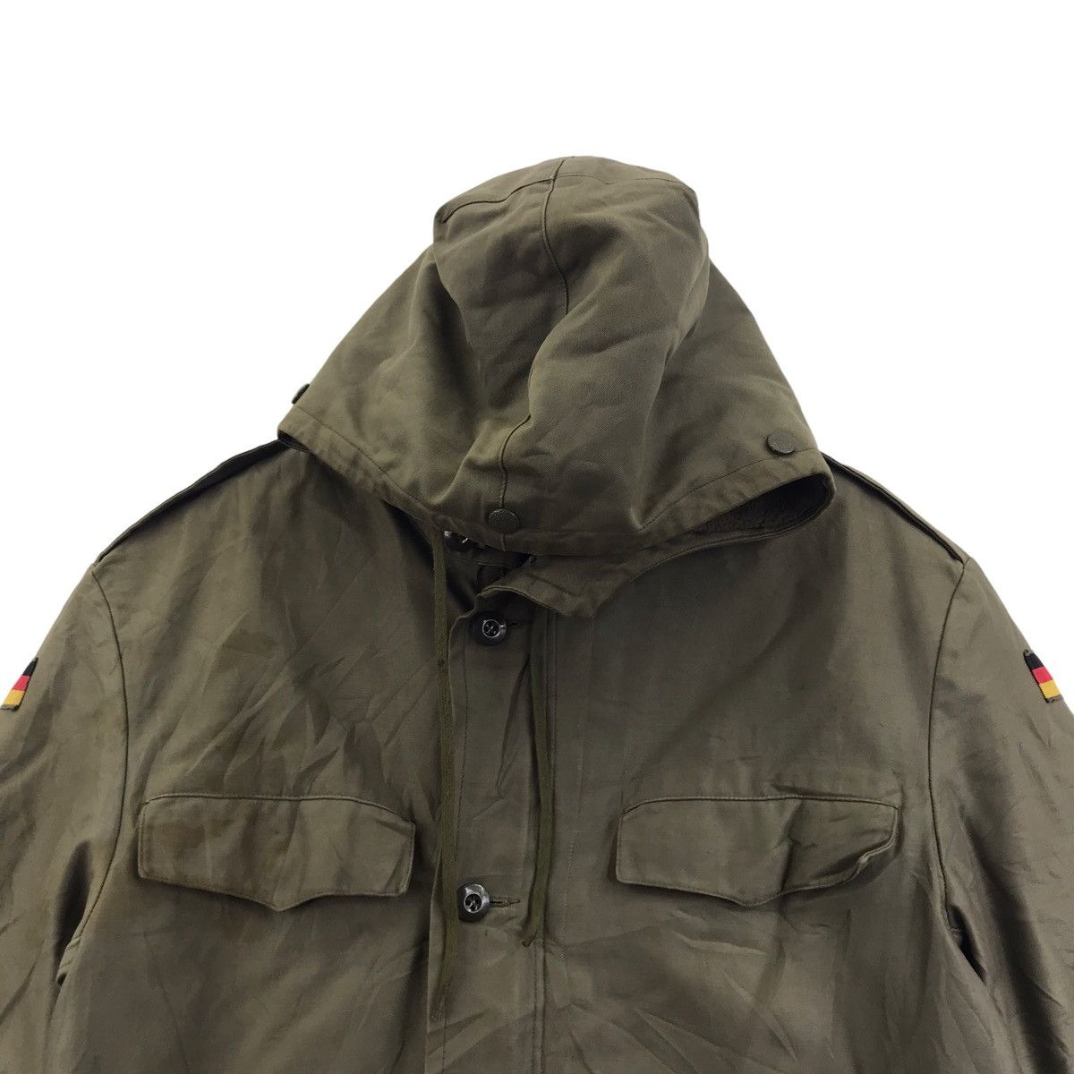 Vintage Vintage A. SCHWARZ SULZBACH 1985 Military Germany ArmyJacket Size US M / EU 48-50 / 2 - 2 Thumbnail