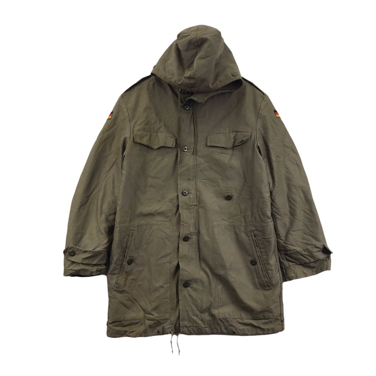 Vintage Vintage A. SCHWARZ SULZBACH 1985 Military Germany ArmyJacket Size US M / EU 48-50 / 2 - 1 Thumbnail