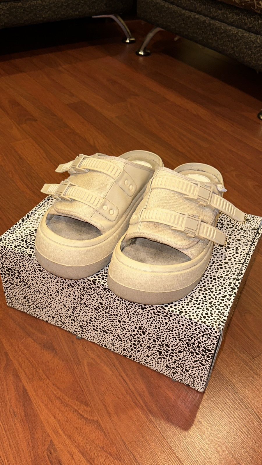 Eytys Eytys Athena Leather Black Sandals | Grailed