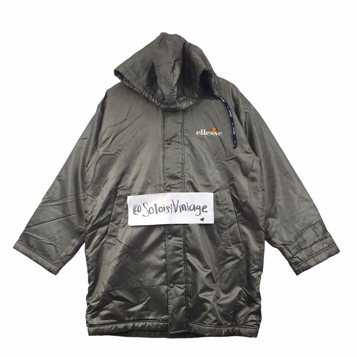 Ellesse ELLESSE TENNIS Sportswear Long Parka Jacket Size US L / EU 52-54 / 3 - 1 Thumbnail