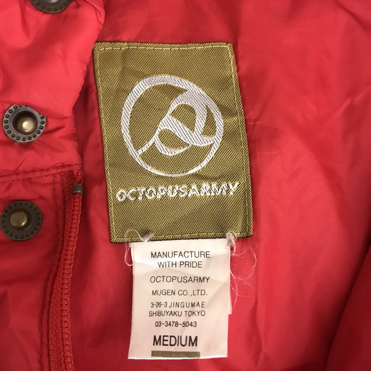Japanese Brand × Octopus OCTOPUS ARMY By MUGEN Co Japanese Brand Puffer Jacket Size US M / EU 48-50 / 2 - 4 Thumbnail
