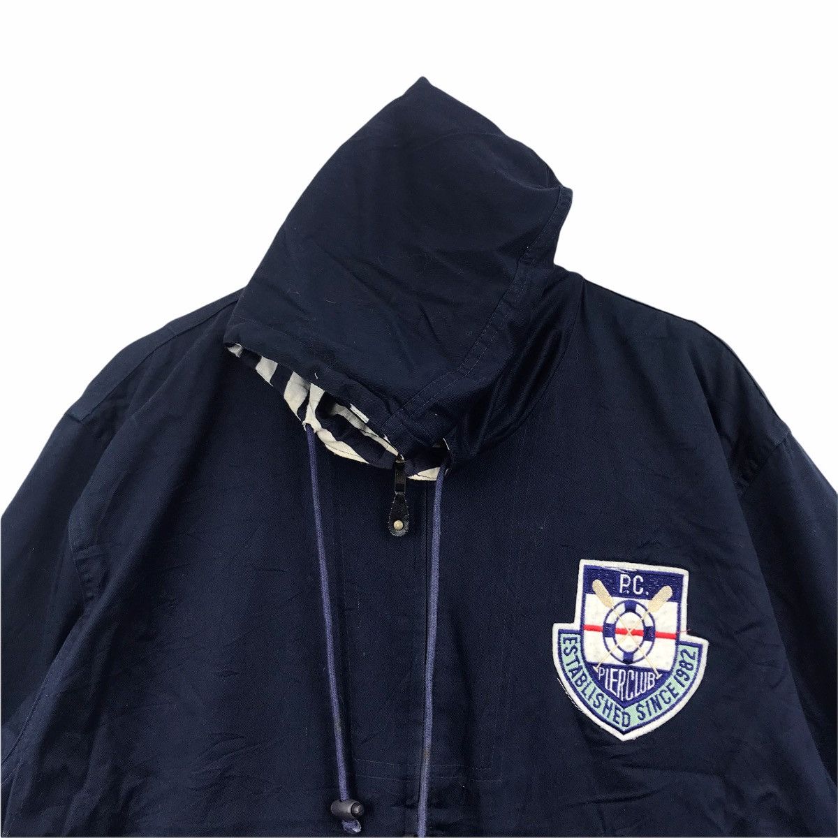 Japanese Brand PIER MODERN BASIC Japanese Brand Hooded Bomber Jacket Size US M / EU 48-50 / 2 - 2 Thumbnail