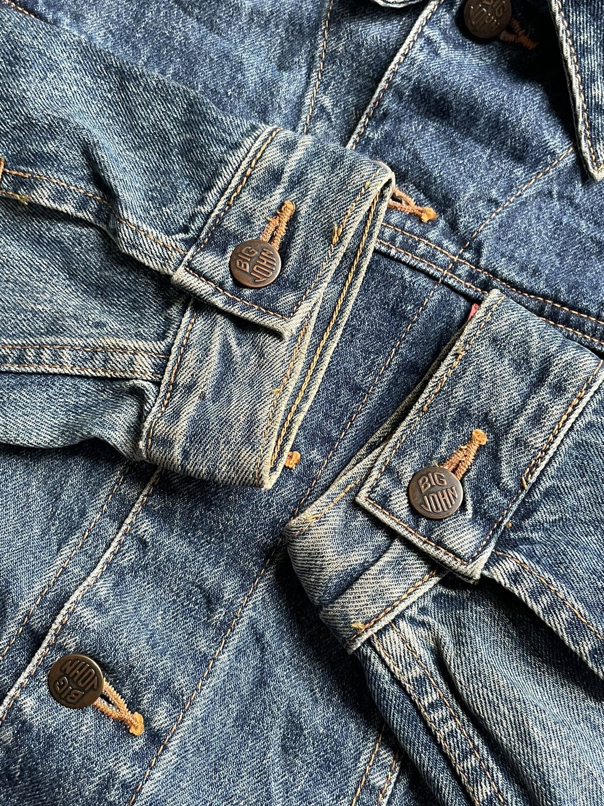 Big John × Vintage Vintage Big John Denim Jacket Size US M / EU 48-50 / 2 - 8 Thumbnail
