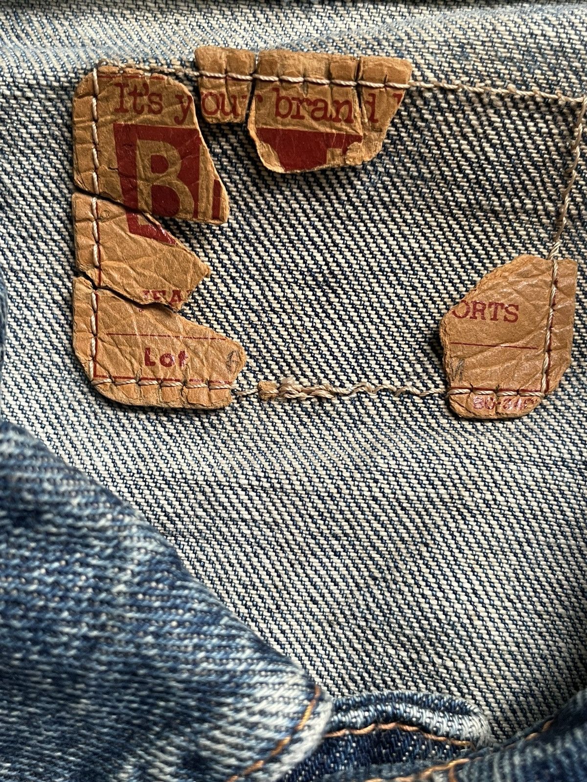 Big John × Vintage Vintage Big John Denim Jacket Size US M / EU 48-50 / 2 - 13 Thumbnail