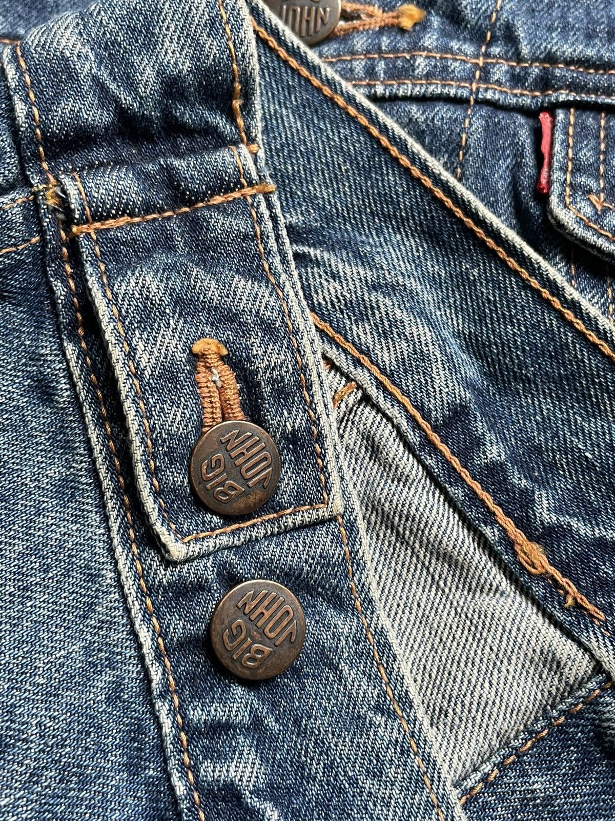 Big John × Vintage Vintage Big John Denim Jacket Size US M / EU 48-50 / 2 - 10 Thumbnail