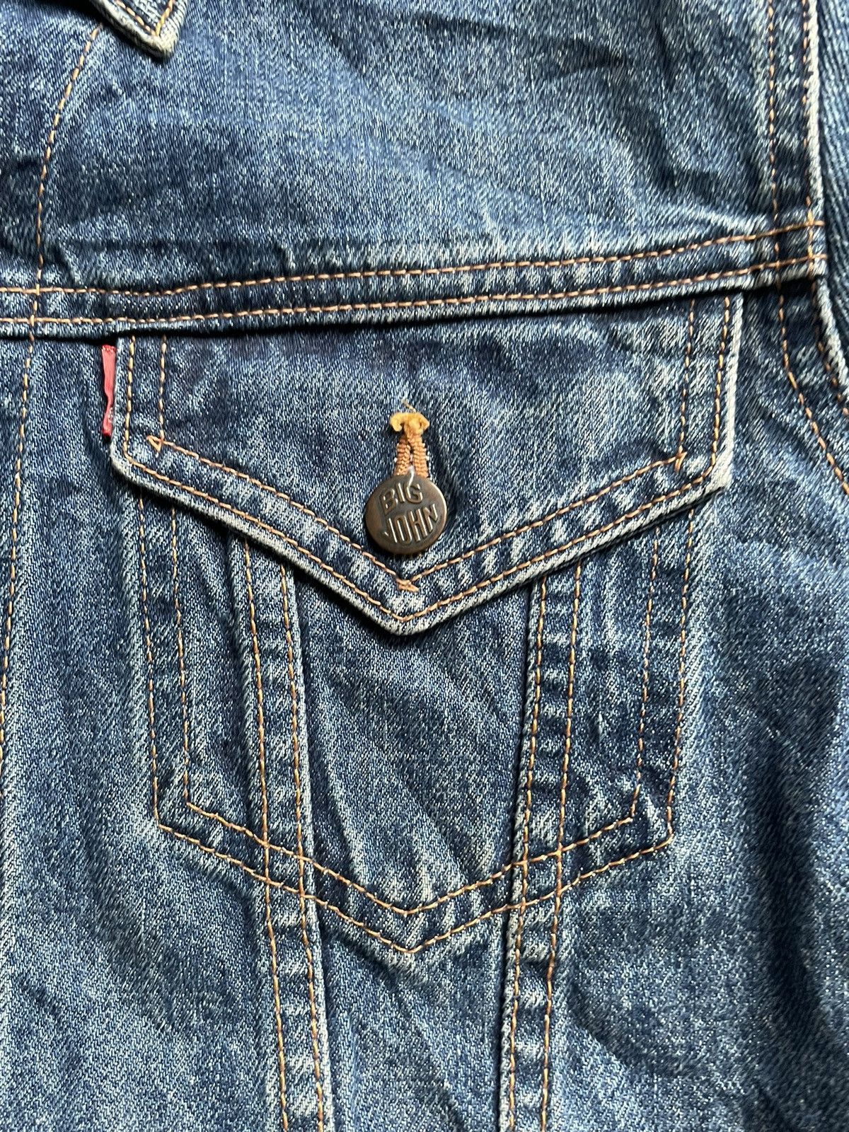 Big John × Vintage Vintage Big John Denim Jacket Size US M / EU 48-50 / 2 - 16 Thumbnail